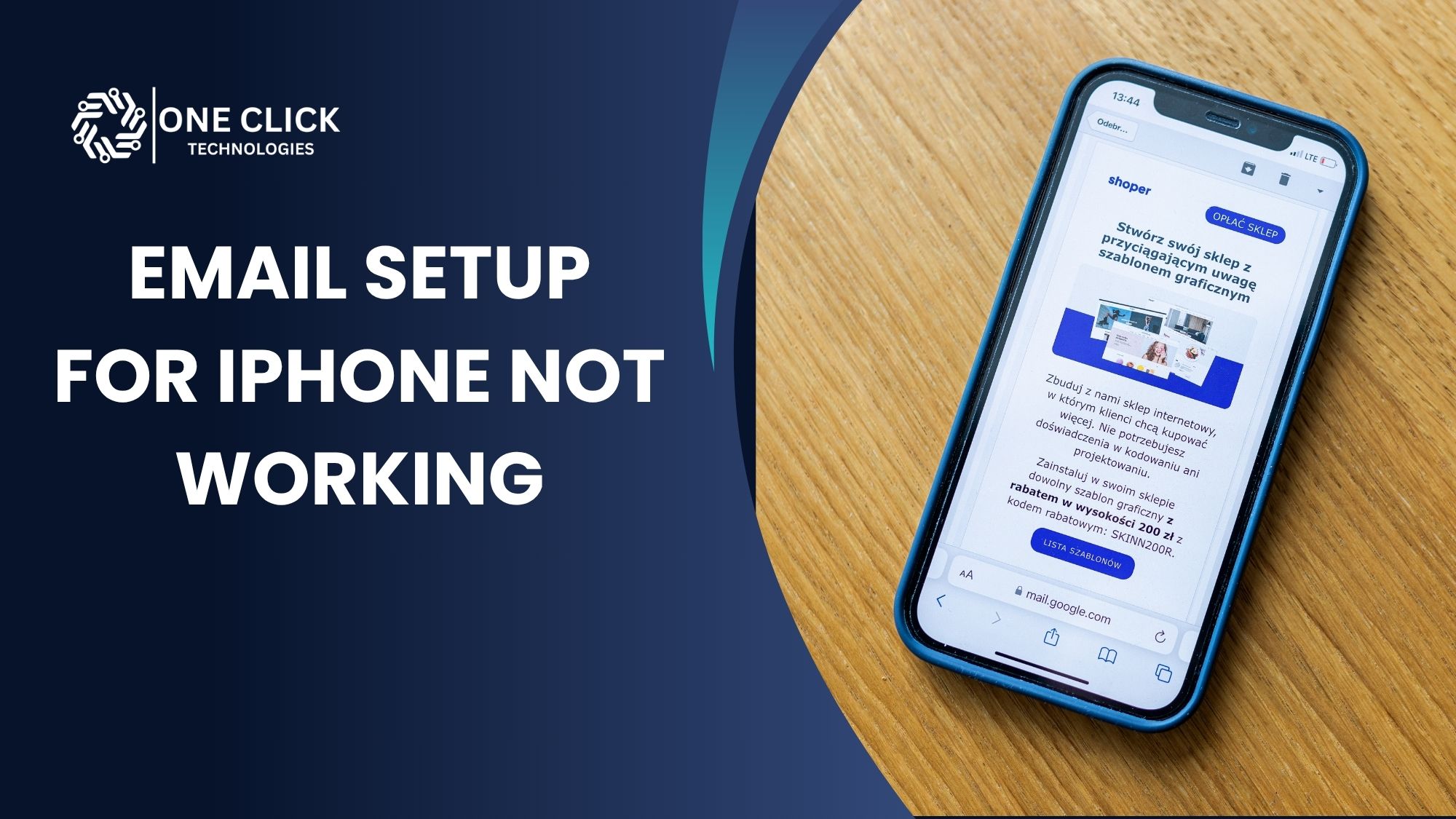 Email Setup for iPhone Not Working