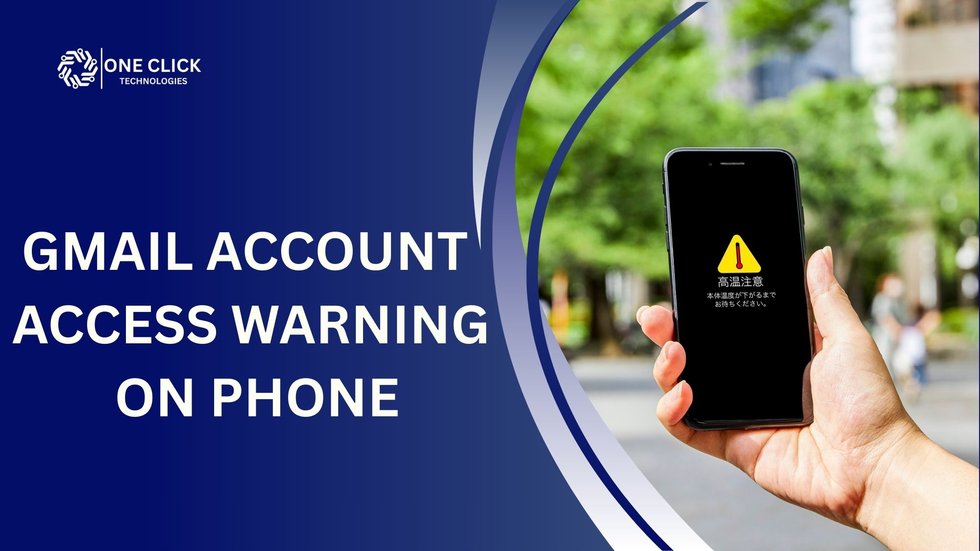 gmail account access warning on phone