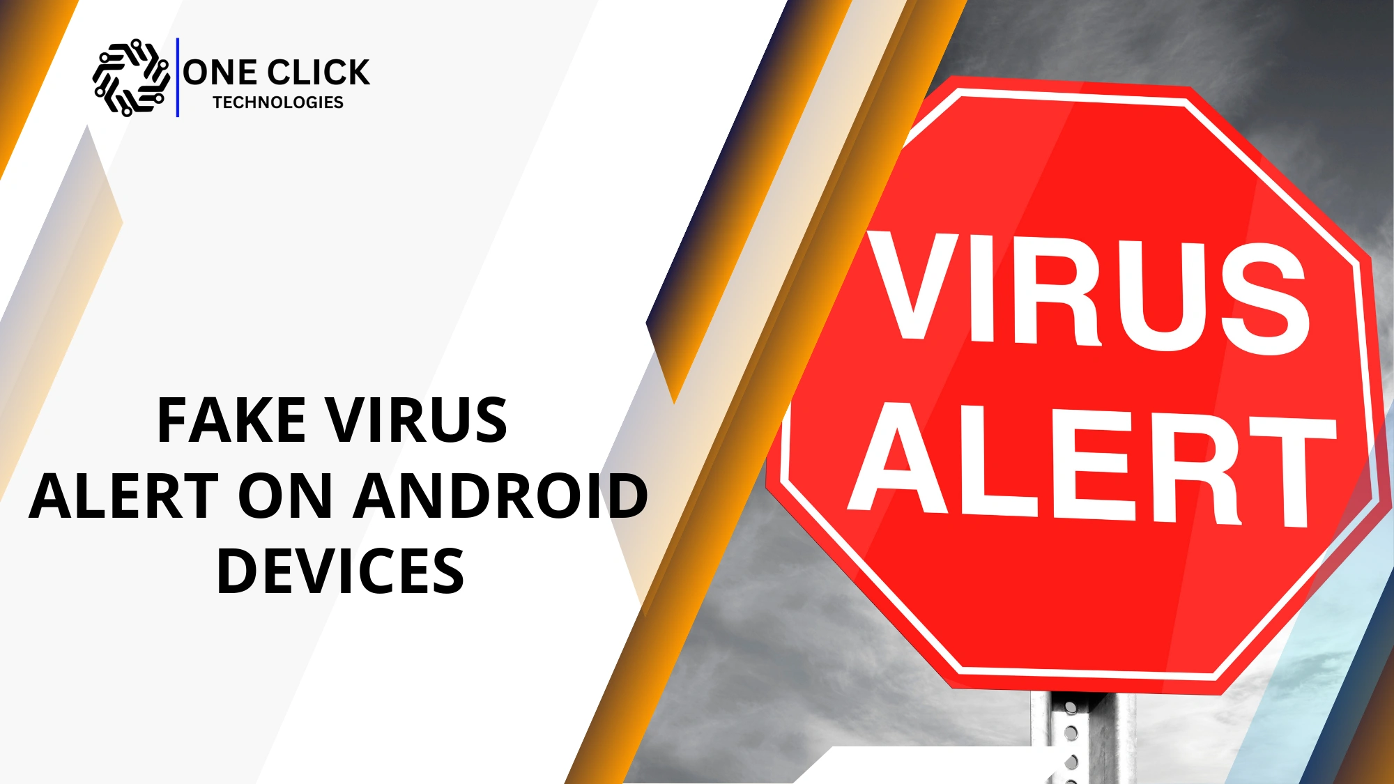 fake virus alert on android