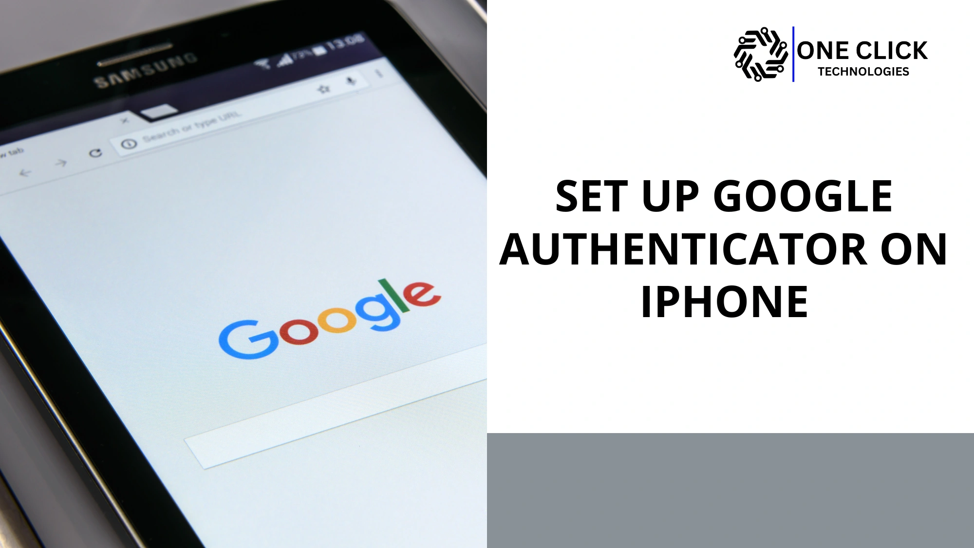 set up google authenticator on iphone