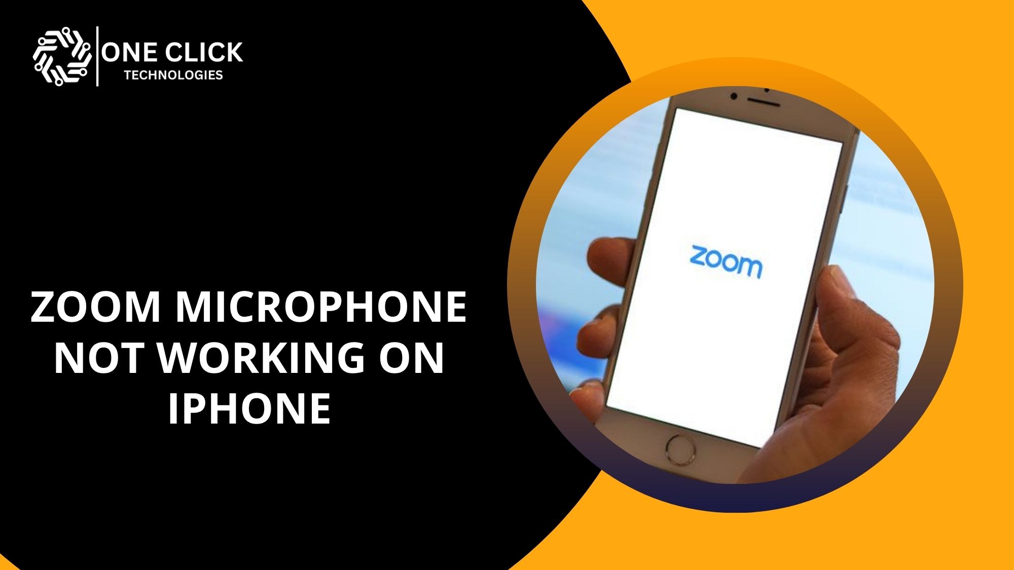 zoom microphone not working on iphone